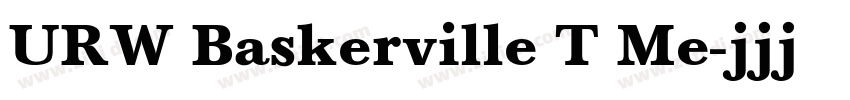 URW Baskerville T Me字体转换